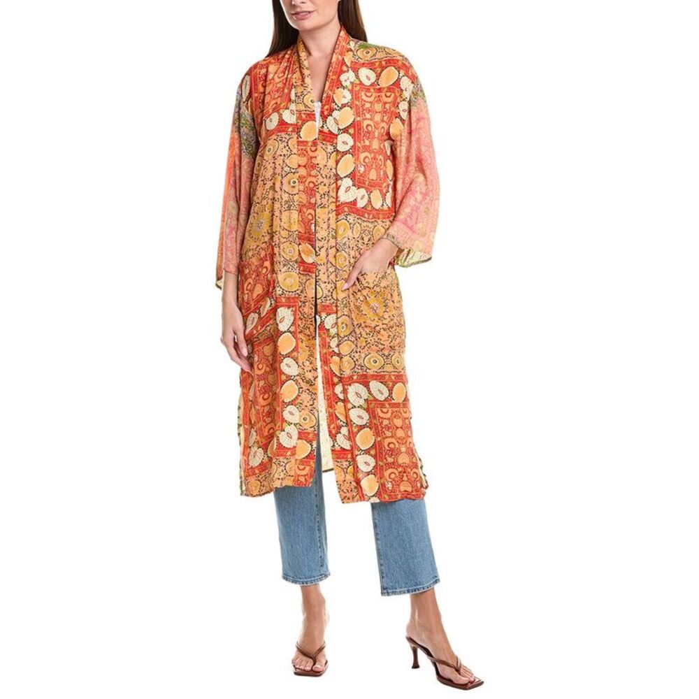 Tolani Womens  Emmy Wrap Coat, Multi